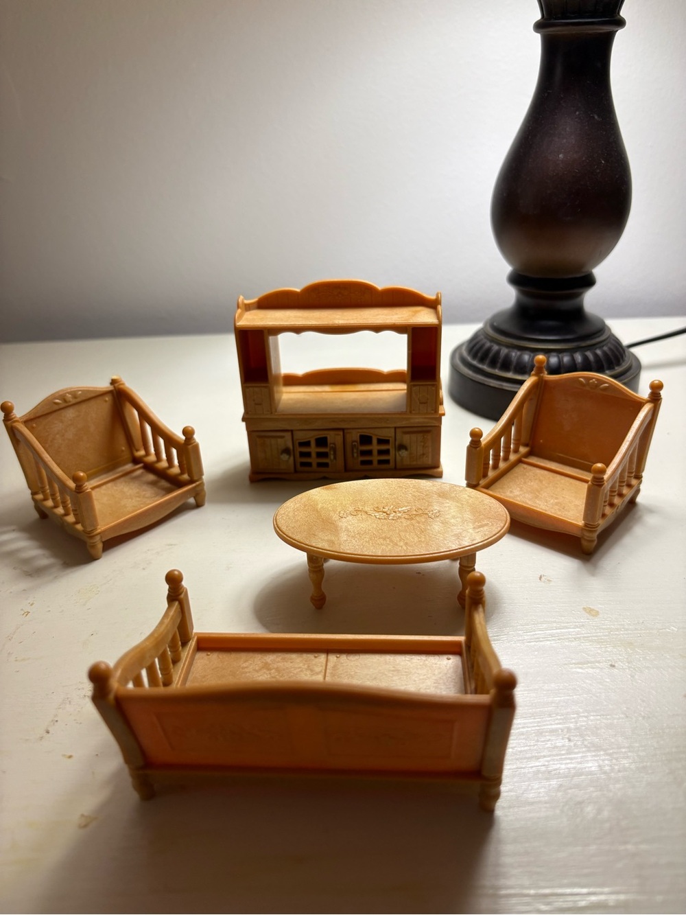 Calico critter Dollhouse Living Room Set